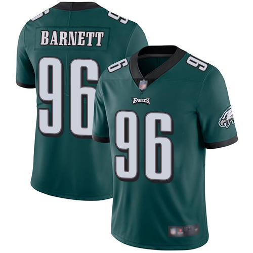 Men Philadelphia Eagles #96 Derek Barnett Midnight Green Team Color Vapor Untouchable NFL Jersey Limited->philadelphia eagles->NFL Jersey